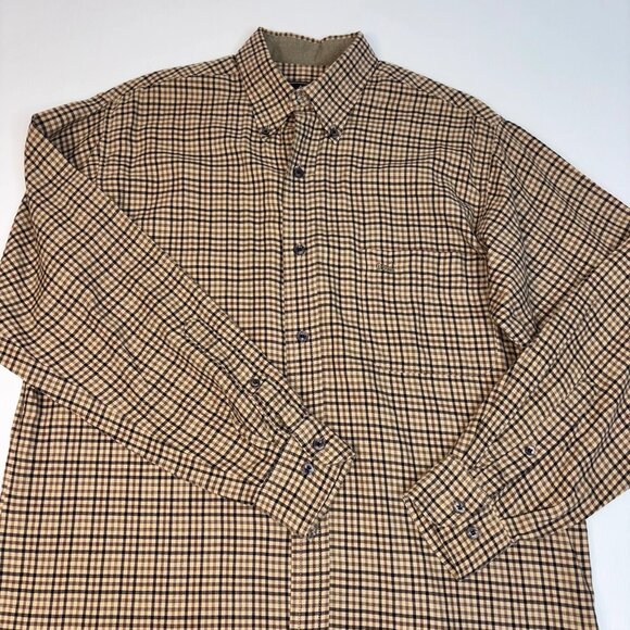 OLD RIVER men's plaid shirt large LIKE NEW!! - Picture 2 of 2